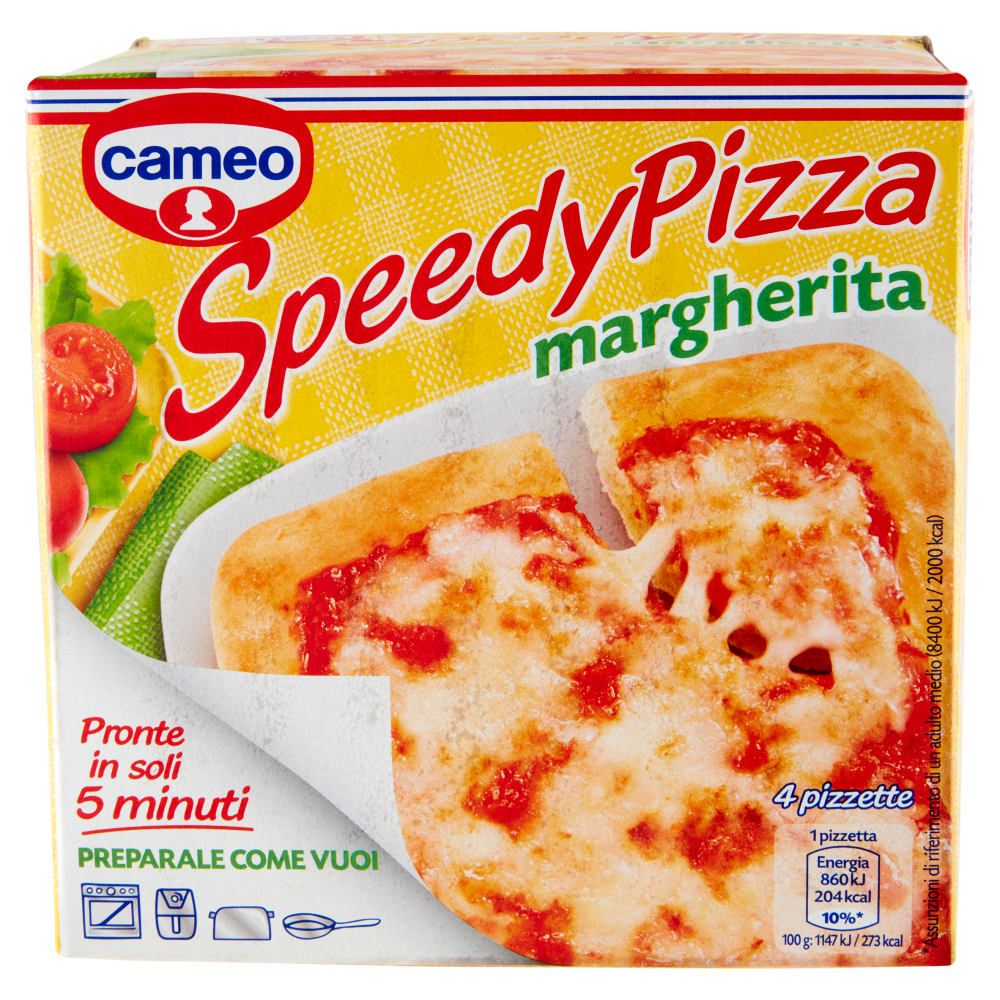 cameo Speedy Pizza margherita 4 x 75 g