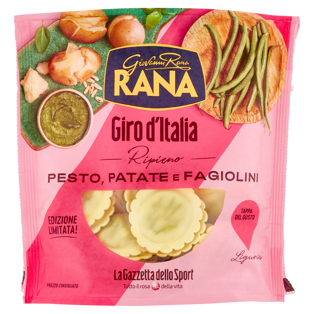 Giovanni Rana Giro d'Italia Ripieno Pesto, Patate e Fagiolini 250 g