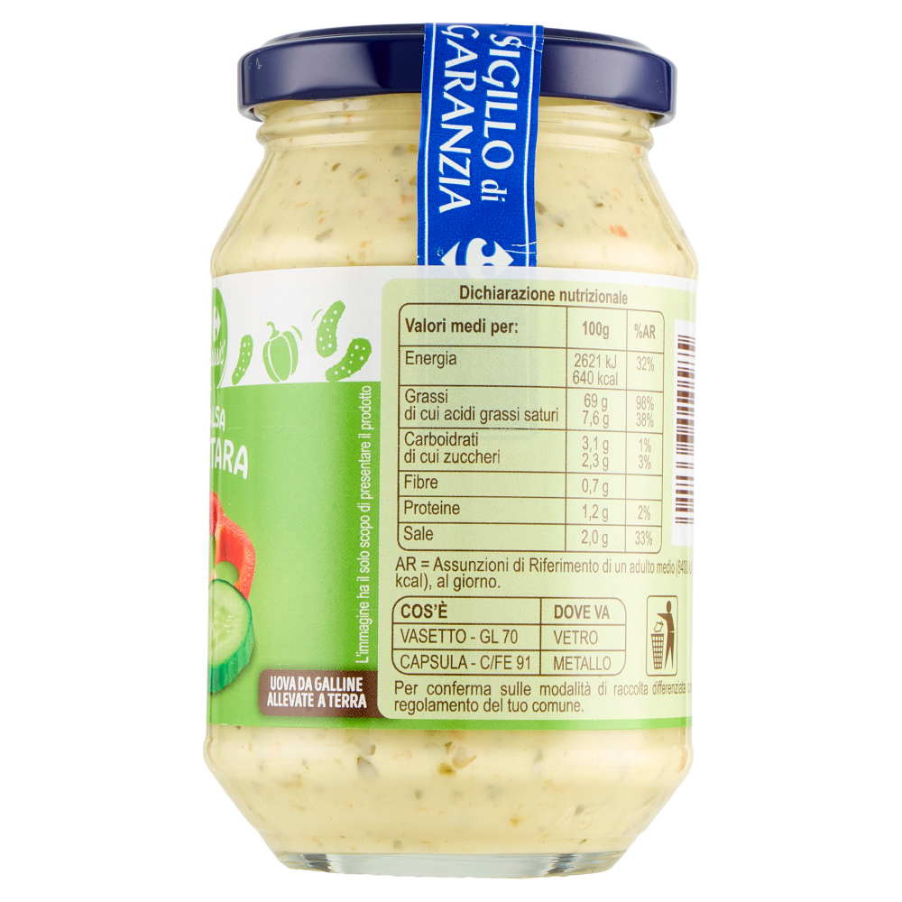 Carrefour Classic Salsa Tartara 240 g