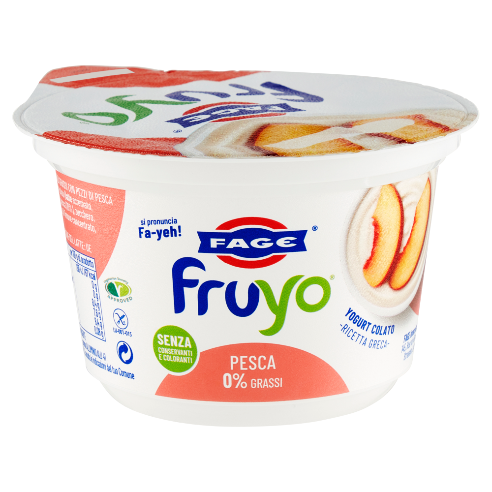 Fage fruyo Pesca 0% Grassi 150 g