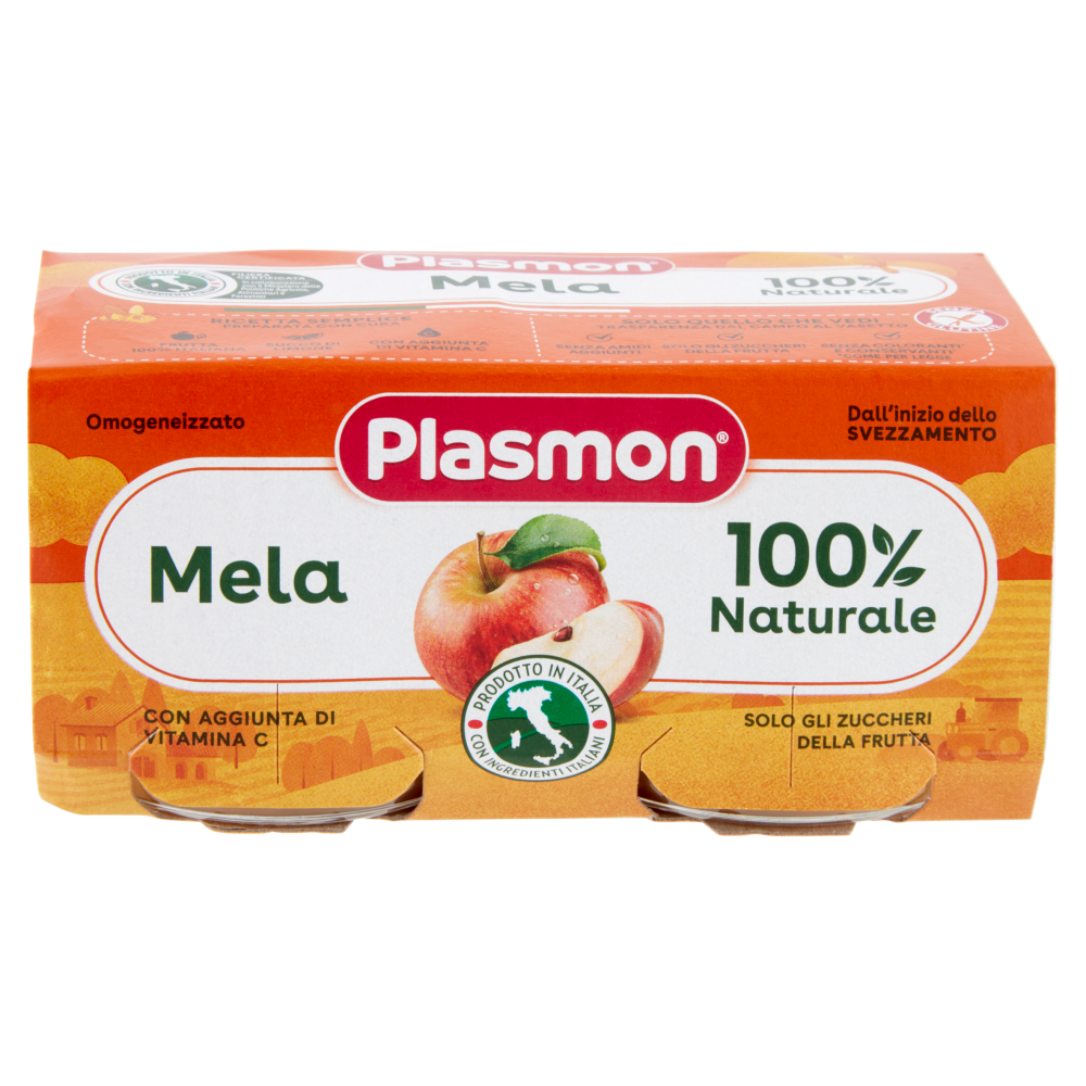 Plasmon Omogeneizzato Mela 2 x 80 g