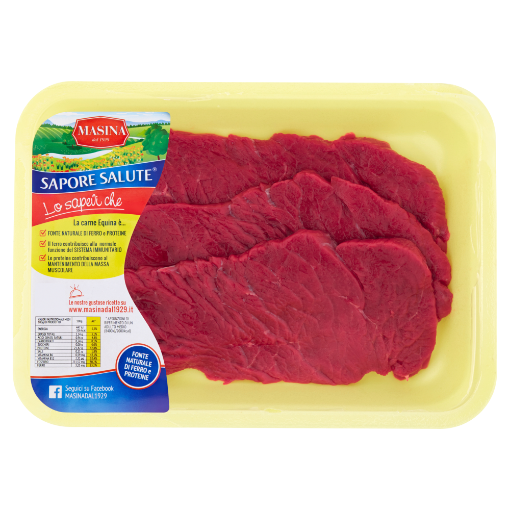Masina Sapore Salute Fettine Sceltissime Equino