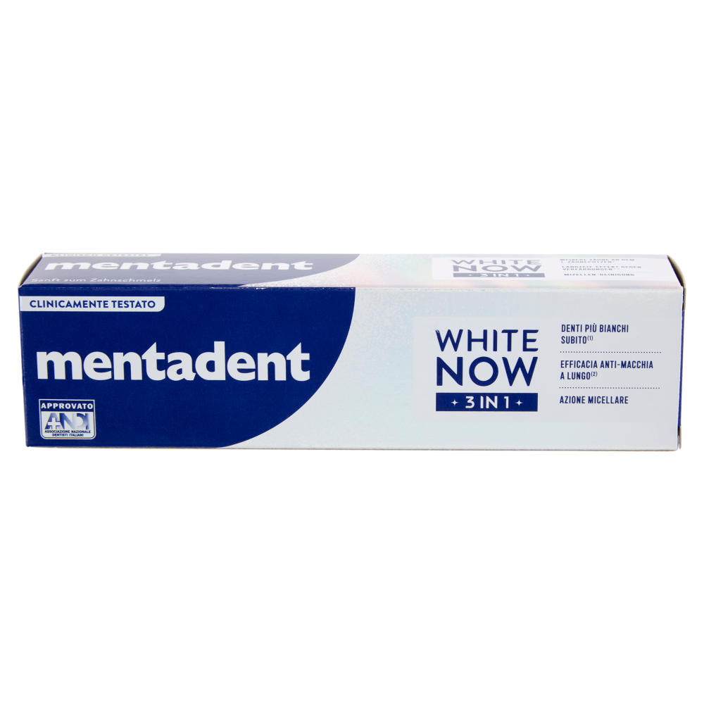 Mentadent White Now 3 in 1 75 ml