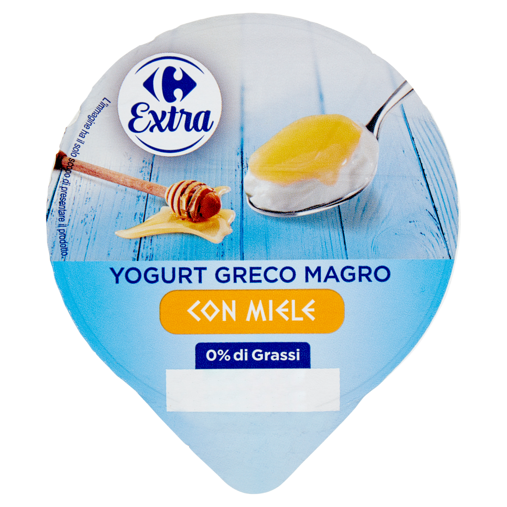 Carrefour Extra Yogurt Greco Magro con Miele 150 g