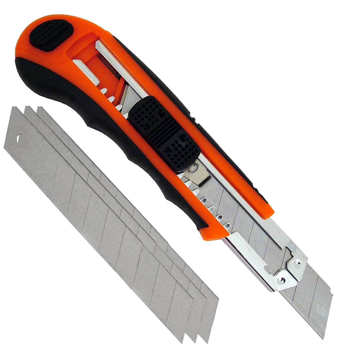 So.di.fer Cutter con 3 lame a settori da 18mm interne con corpo in plastica