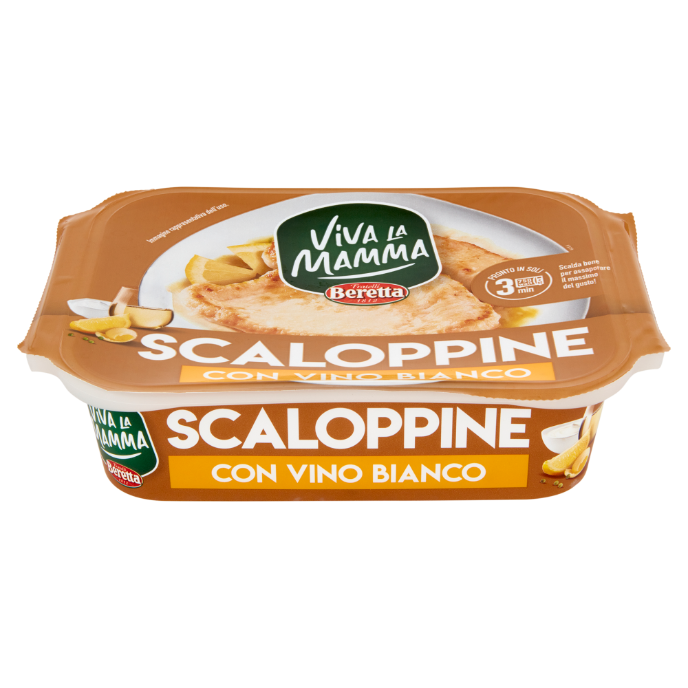 Viva La Mamma Scaloppine con Vino Bianco 220 g