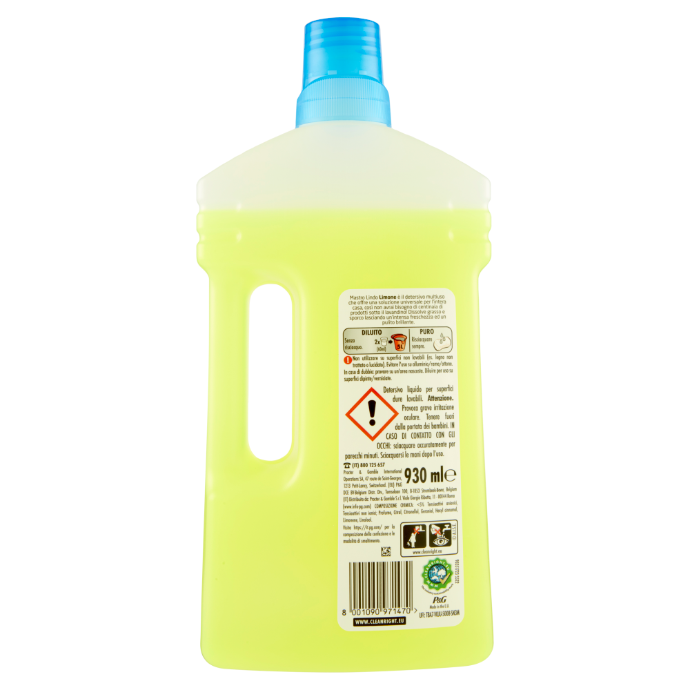 Mastro Lindo Diluito Limone 930 ml