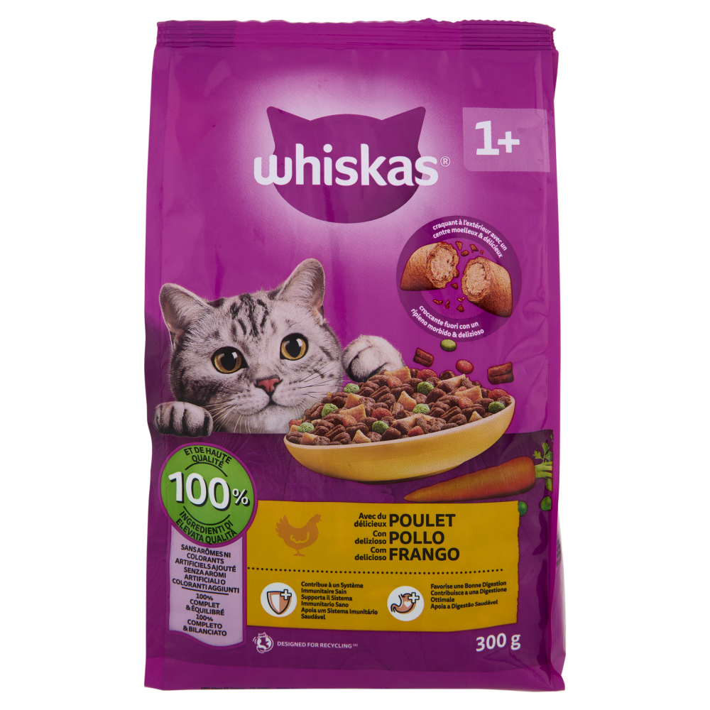 Whiskas Crocchette con delizioso Pollo 300g