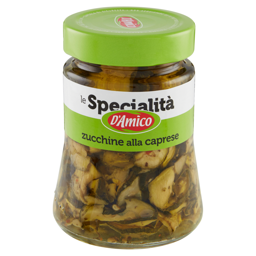 D'Amico le Specialit&agrave; zucchine alla caprese 280 g
