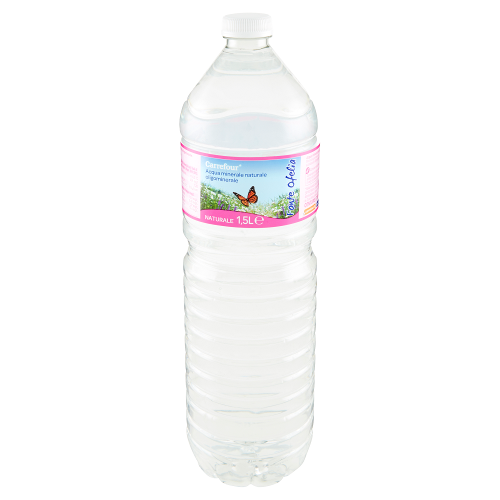 Carrefour Acqua minerale naturale oligominerale Naturale Fonte Ofelia 1,5 L