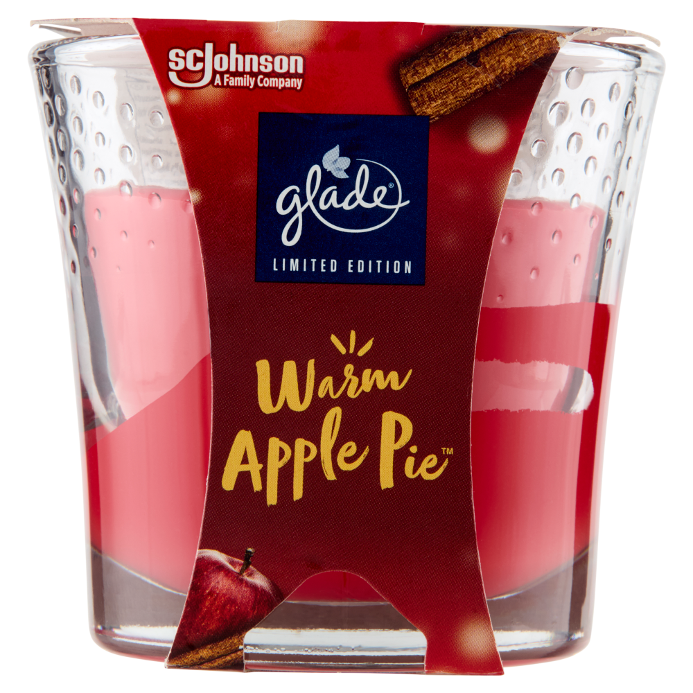 Glade&reg; Candela Std Limited Edition Warm Apple Pie 112gr
