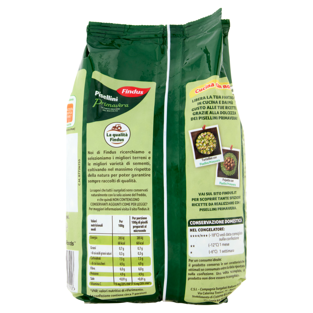 Findus Pisellini Primavera 700 g
