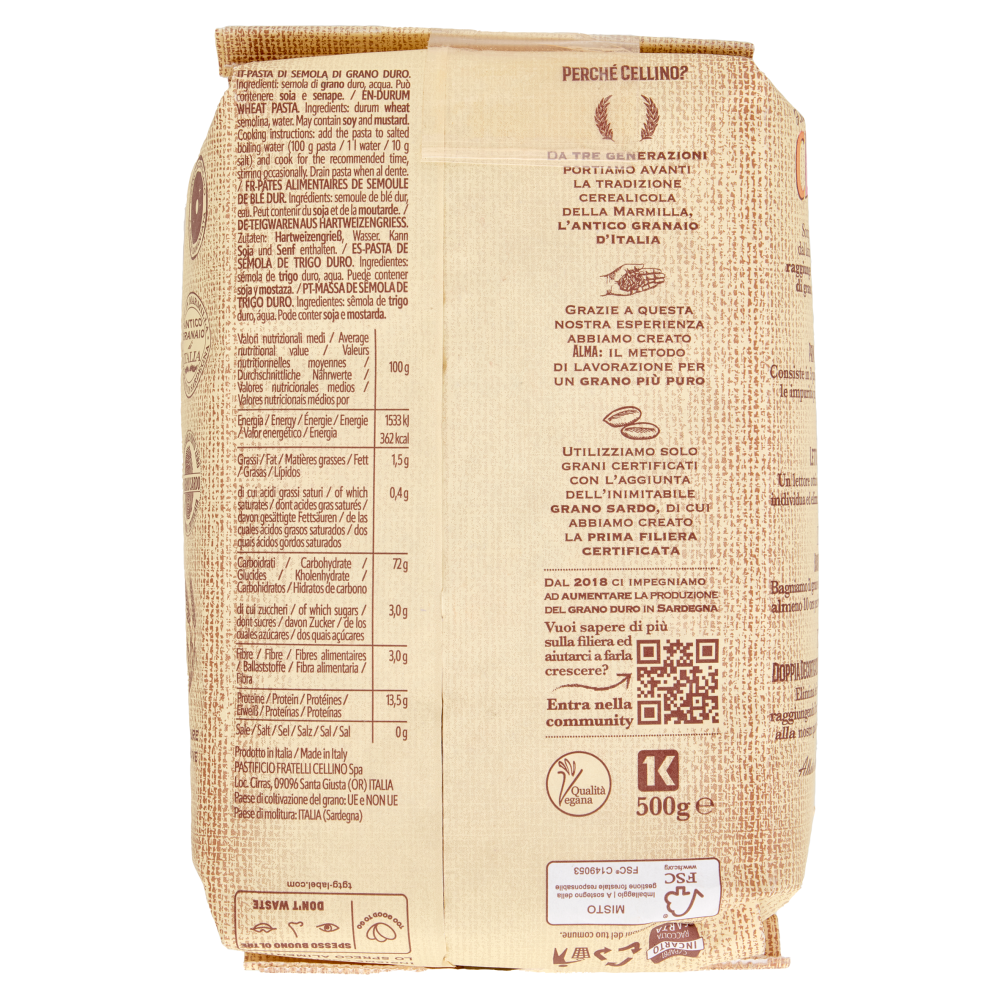 F.lli Cellino Mini Farfalline M58 500 g