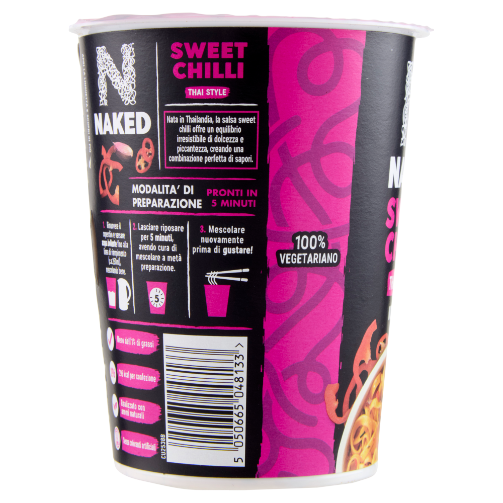 Naked Thai Style Sweet Chilli Noodles 78 g