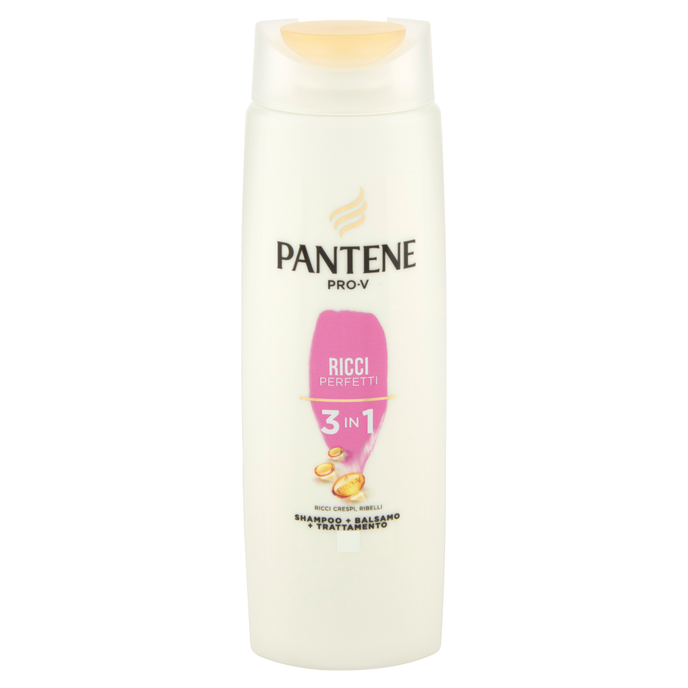 Pantene ProV 3in1 Shampoo+Balsamo+Trattamento Ricci Perfetti 225 ml