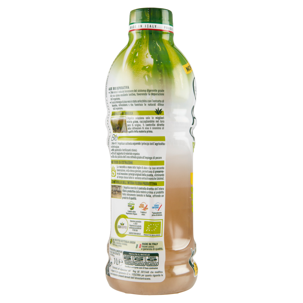 L'Angelica Aloe Vera Biologica 1 L
