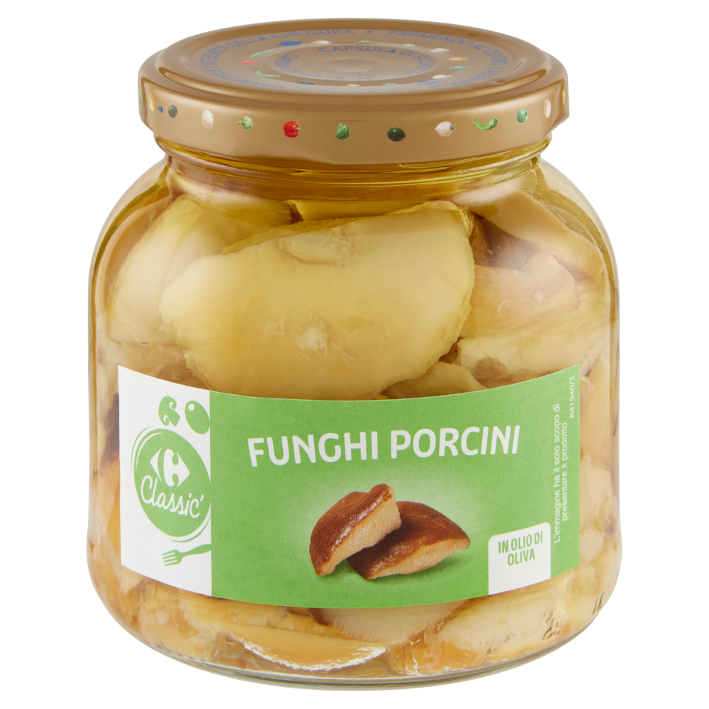 Carrefour Classic Funghi Porcini in Olio di Oliva 280 g