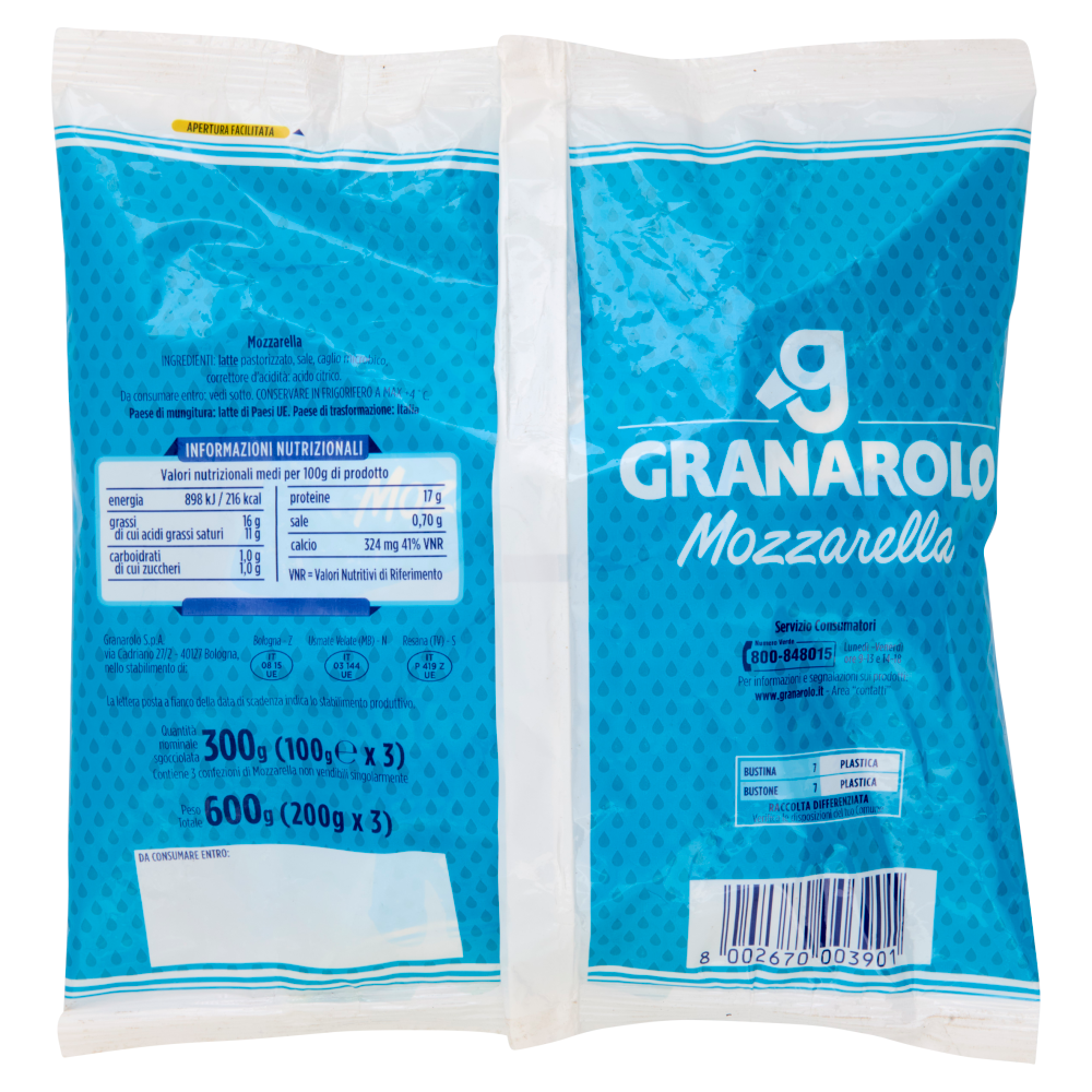Granarolo Mozzarella 3 x 100 g