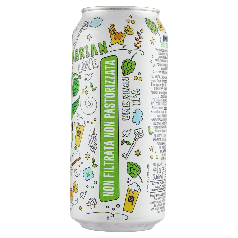 Mastri Birrai Umbri Umbrian IPA Birra Italiana Artigianale 440 ml