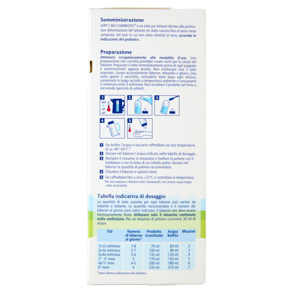 Hipp Bio Combiotic Latte per Lattanti Bio 1 600 g