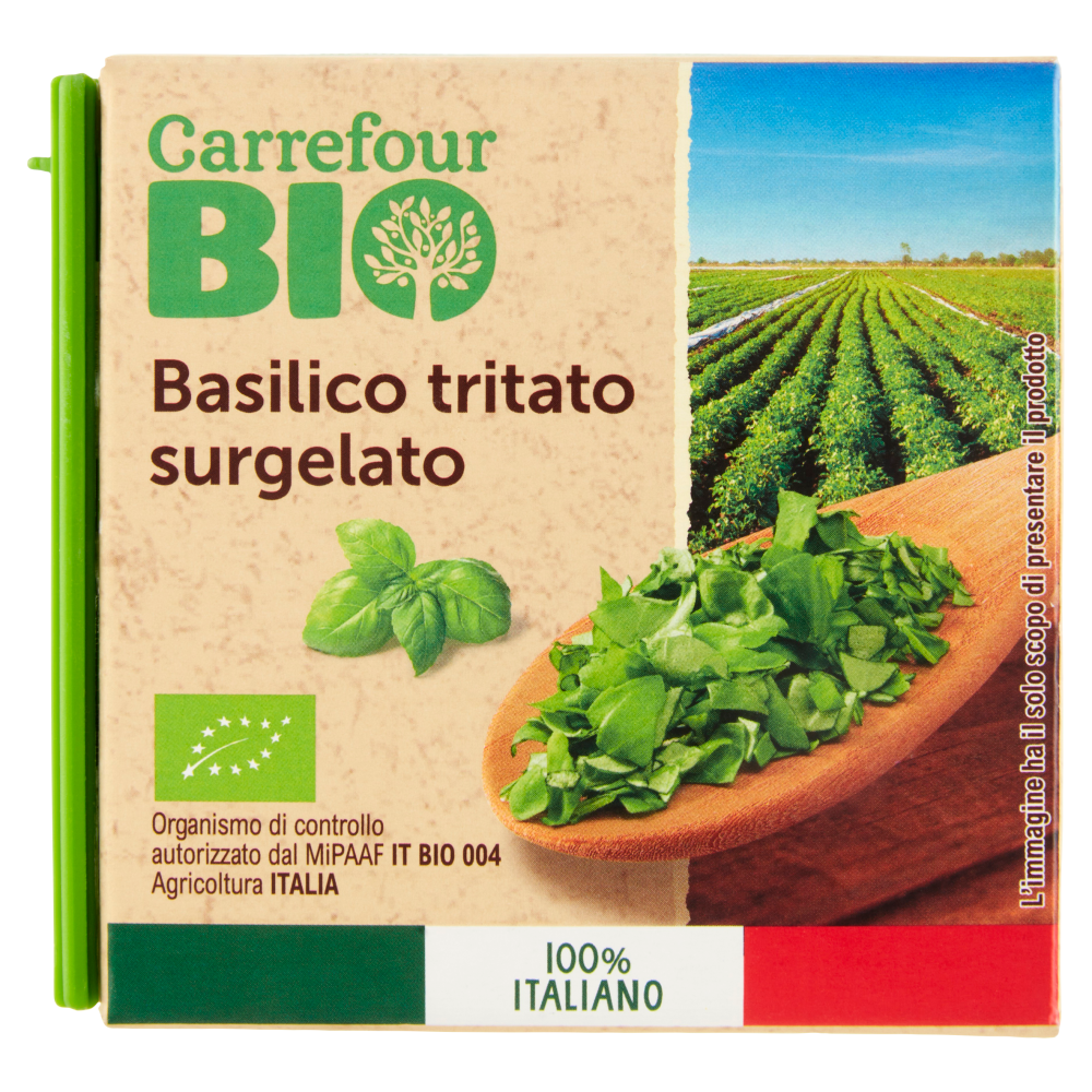 Carrefour Bio Basilico tritato surgelato 50 g