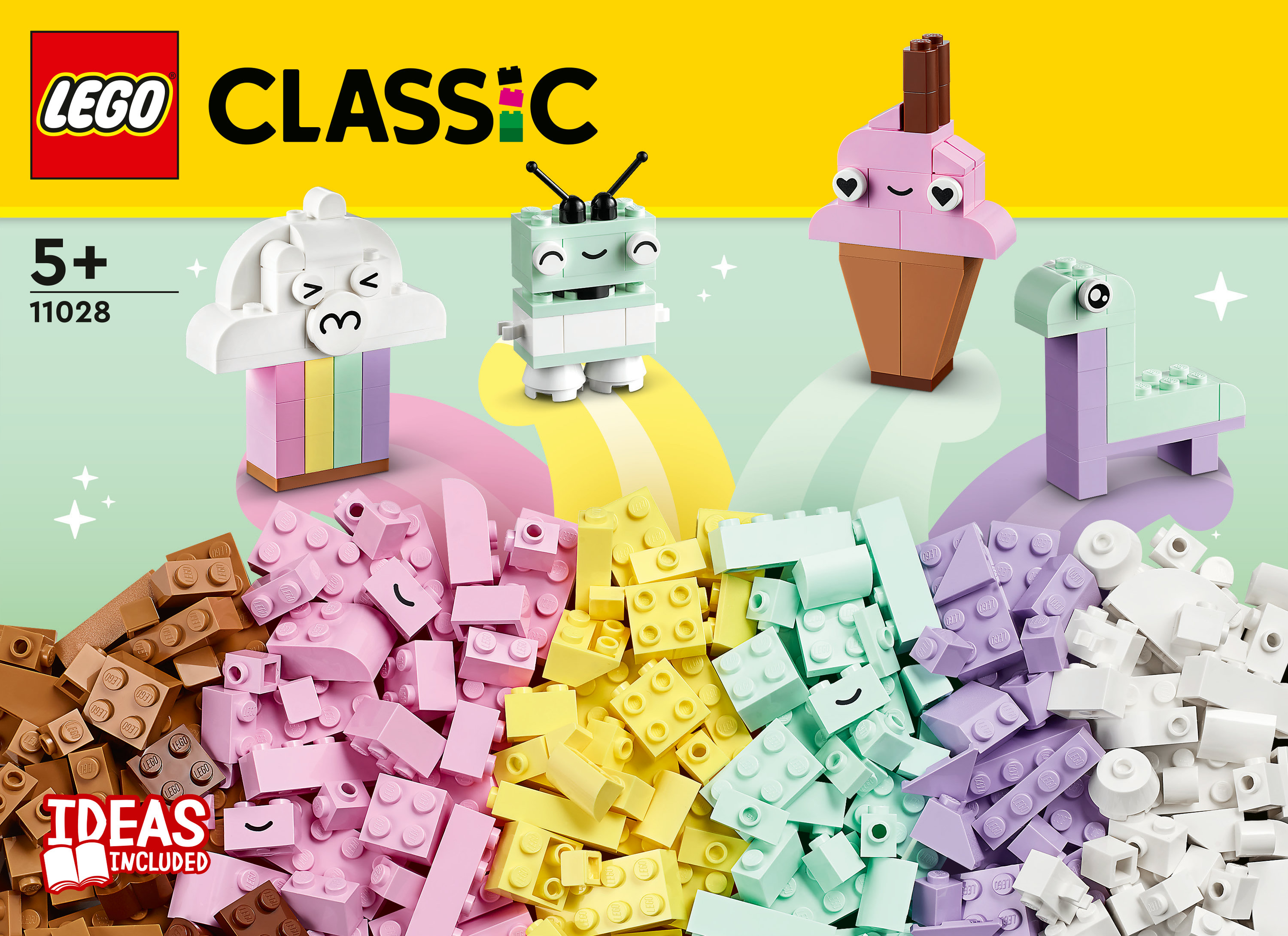 LEGO Classic Divertimento creativo - Pastelli