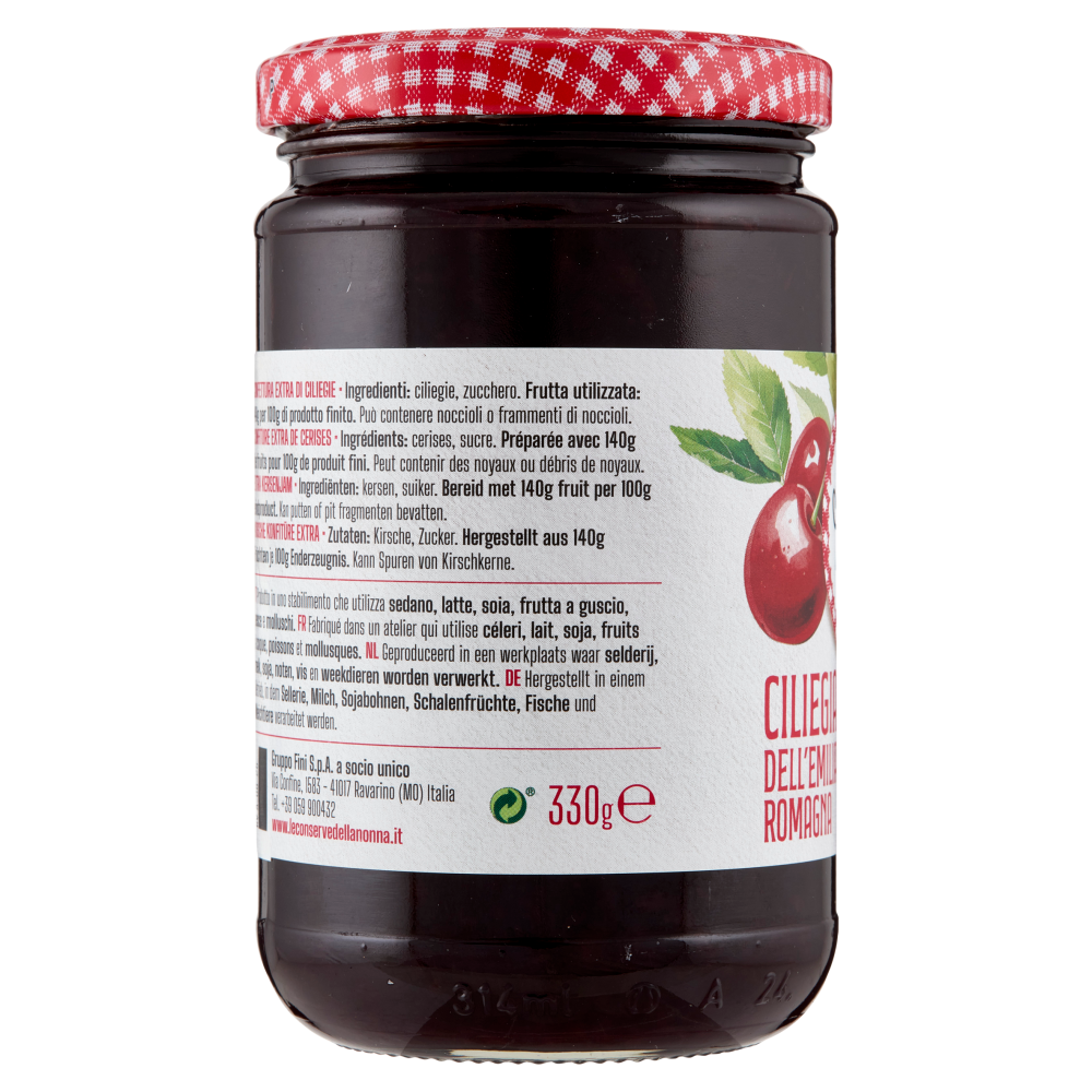 Le Conserve della Nonna Ciliegia dell'Emilia Romagna 330 g