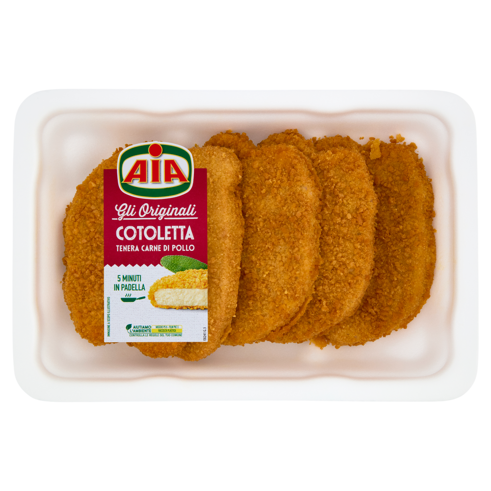 Aia gli Originali Cotolette di Pollo 0,500 kg