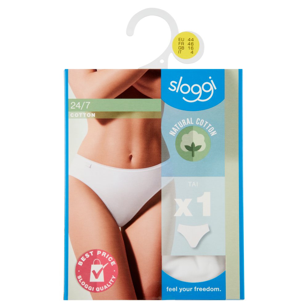 sloggi 24/7 Cotton Tai tg. 4 White 1 pz