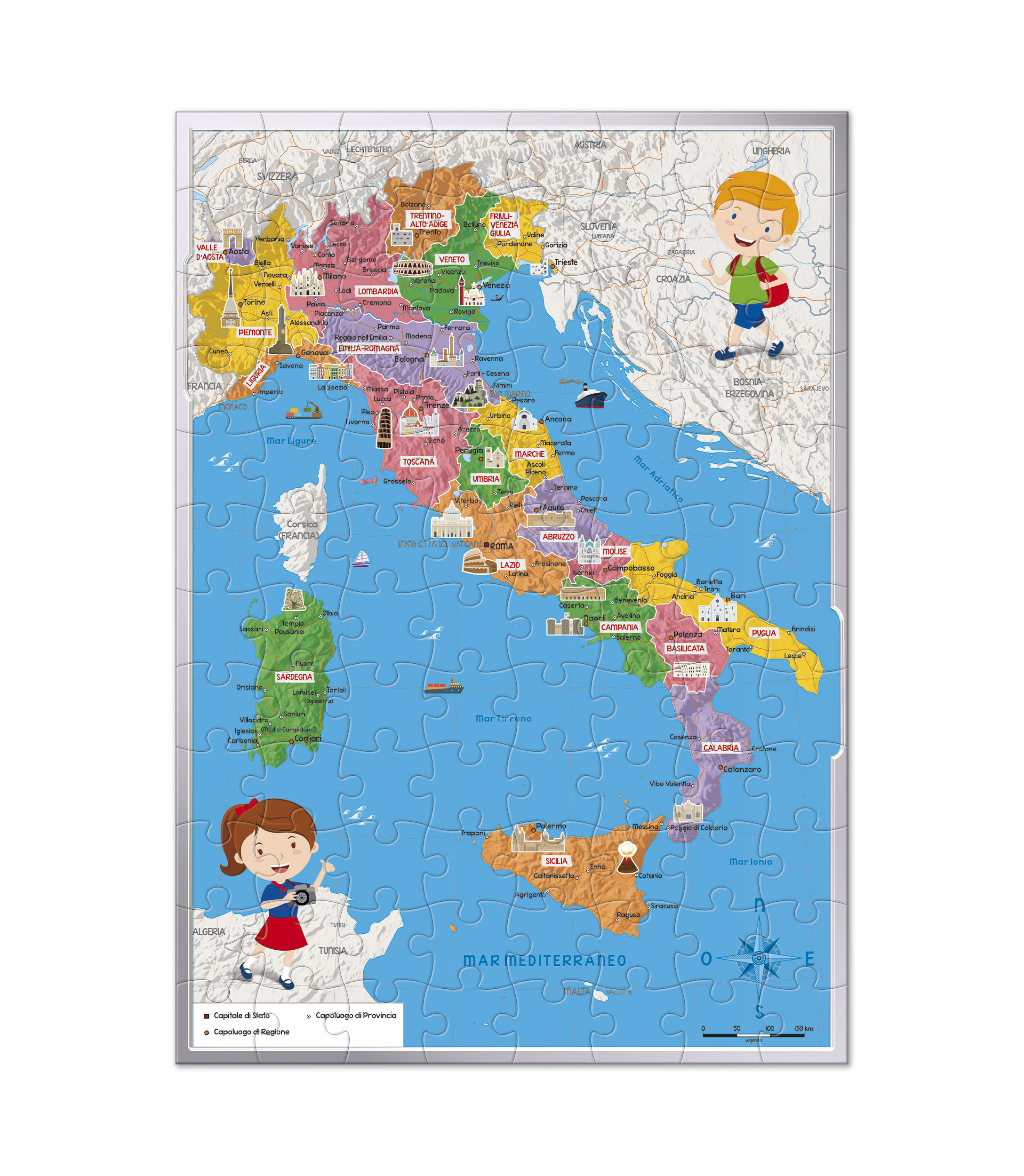 Clementoni Sapientino Più Scopriamo l'Italia