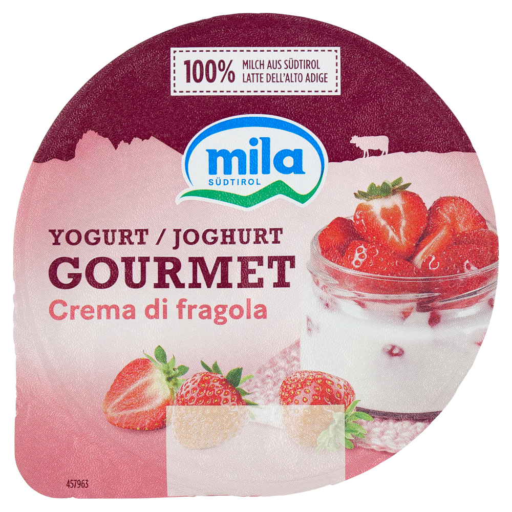 mila Yogurt Gourmet Crema di fragola 125 g