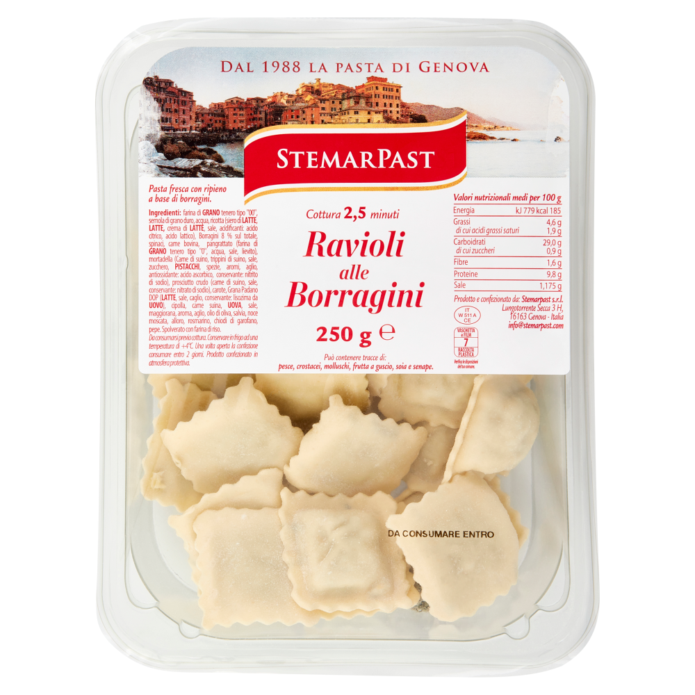 StemarPast Ravioli alle Borragini 250 g