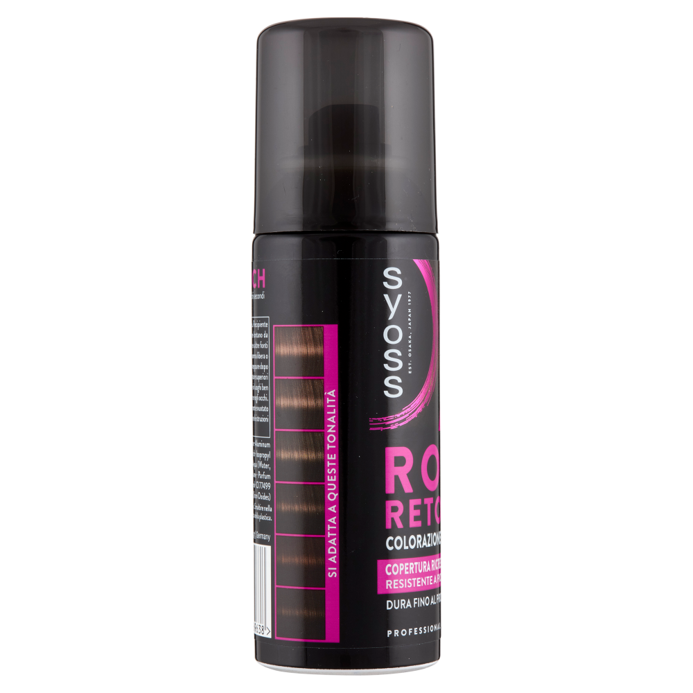 Syoss Root Retouch Colorazione Temporanea Castano Scuro 120 ml