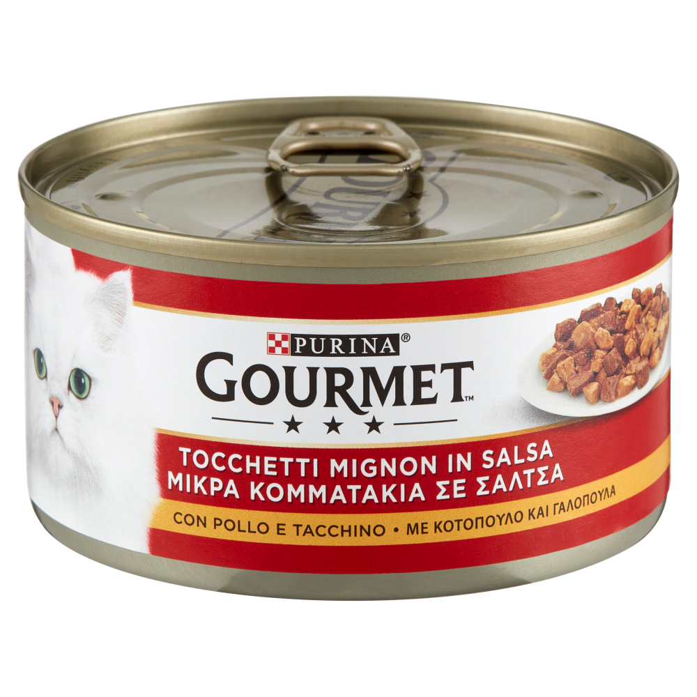 PURINA GOURMET Tocchetti Mignon in Salsa con Pollo e Tacchino 195 g