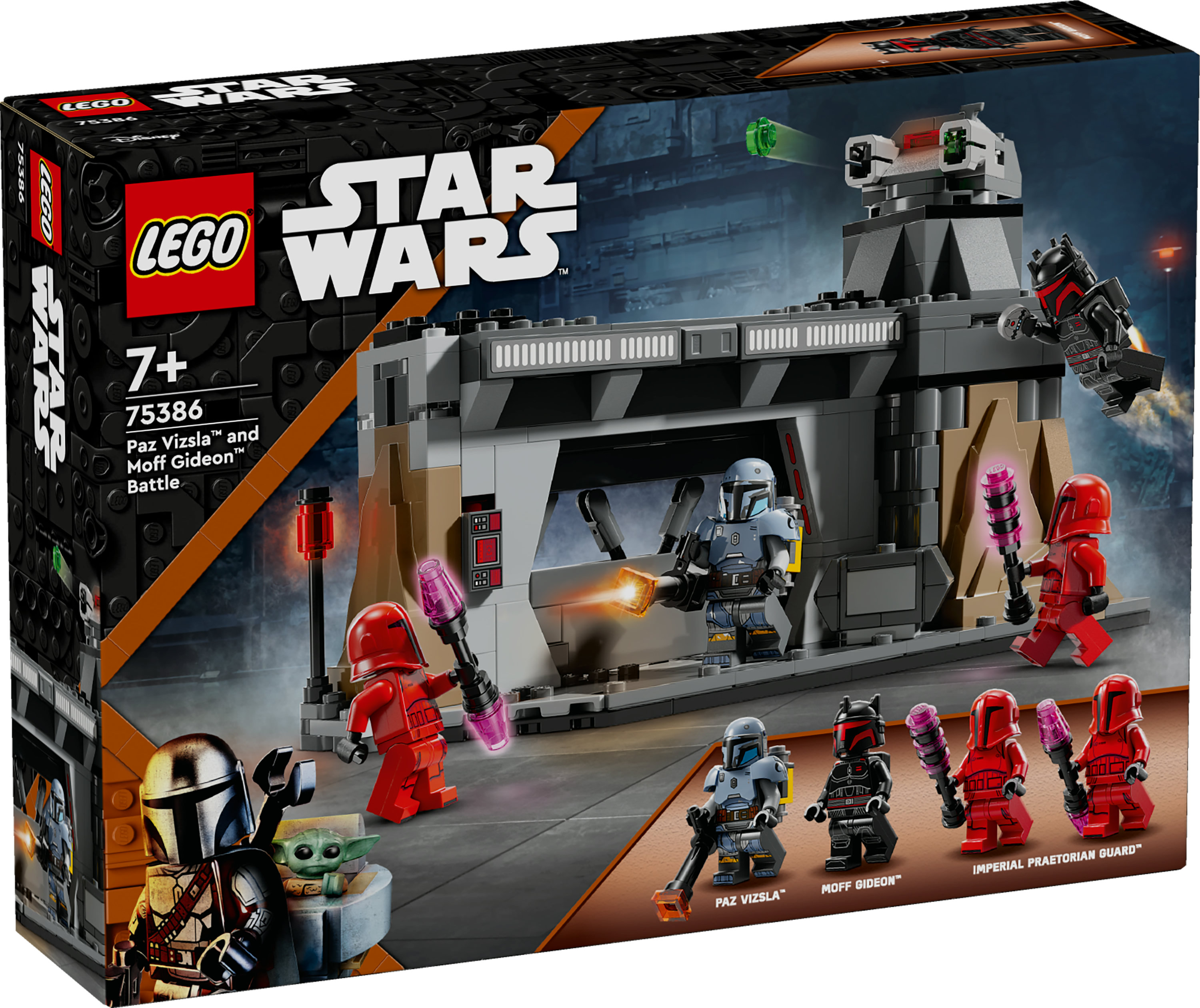 LEGO Star Wars Battaglia tra Paz Vizsla™ e Moff Gideon™