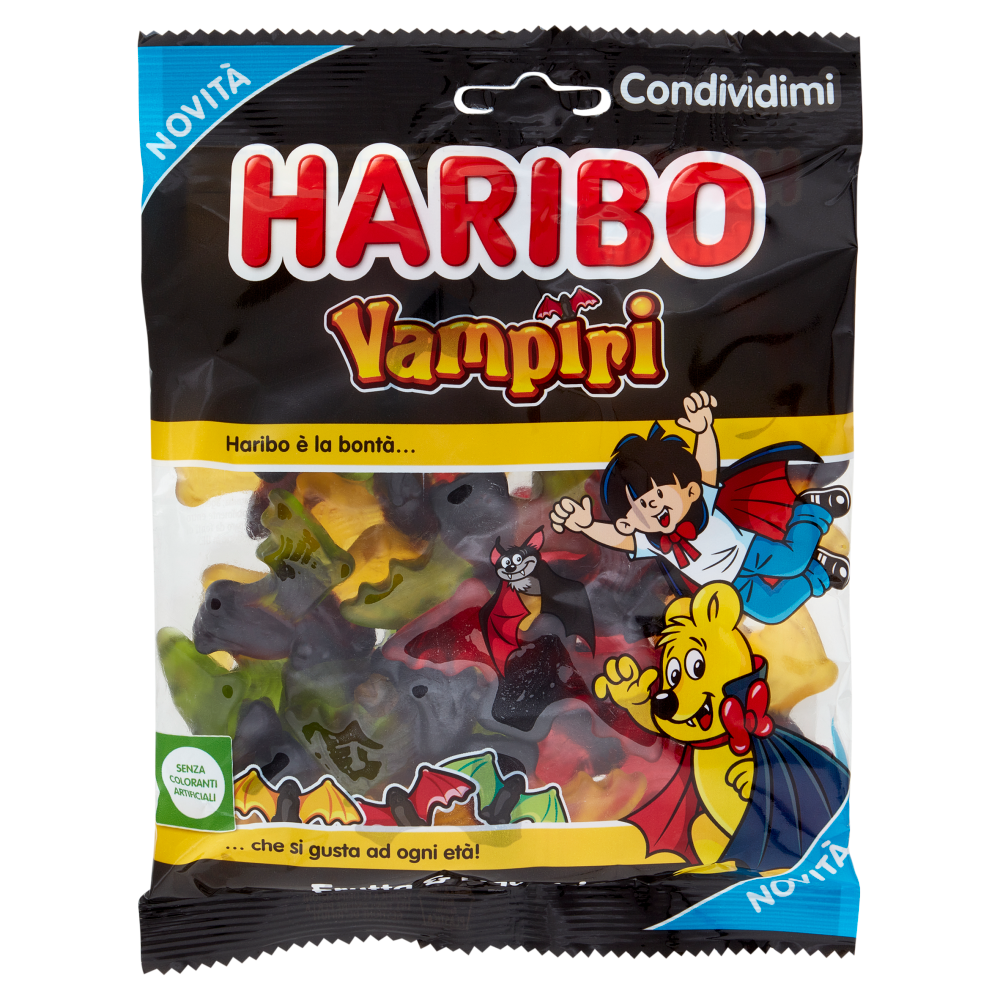 Haribo Vampiri Frutta & Liquirizia 160 g