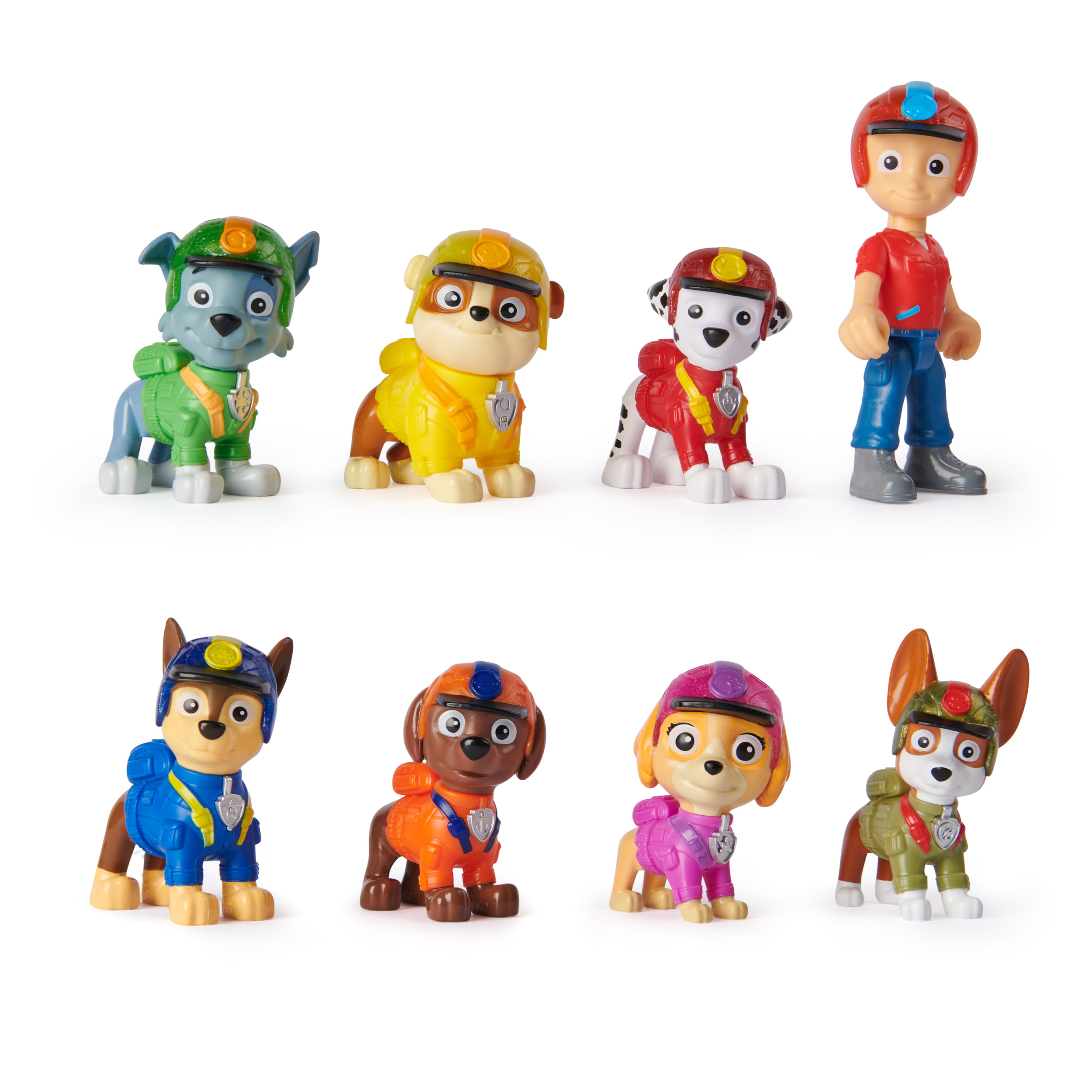 PAW Patrol , Jungle Pups Confezione Regalo con 8 personaggi collezionabili, giocattoli per bambini e bambine da 3 anni in su