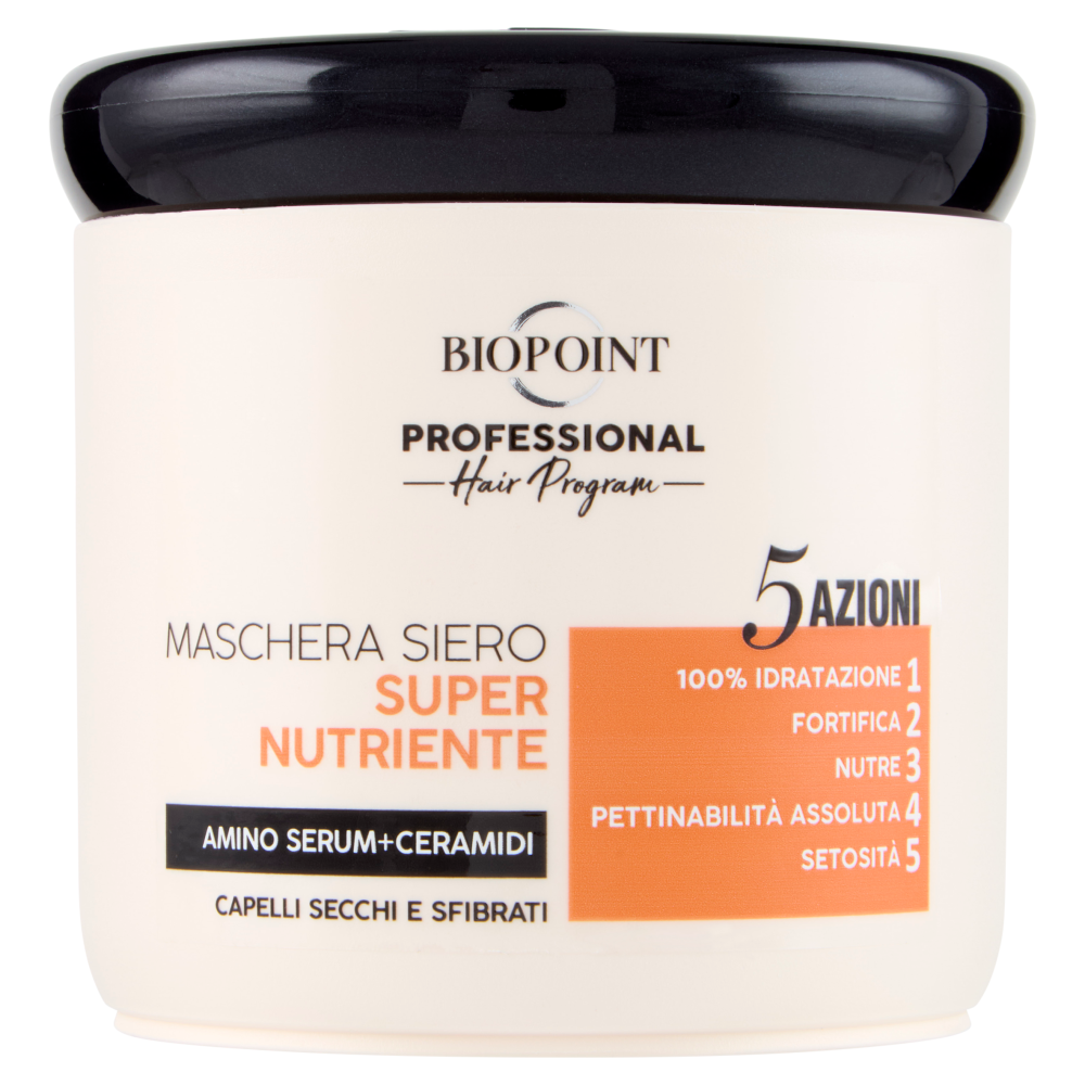 Biopoint Professional Hair Program Maschera Siero Super Nutriente 400 ml