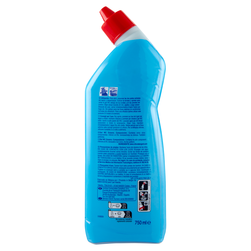 Carrefour Expert Fresh Ocean Gel WC 750 ml