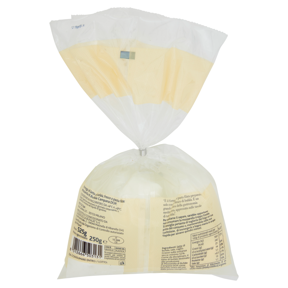 Terre d'Italia Mozzarella di bufala campana DOP in bocconcini 250 g