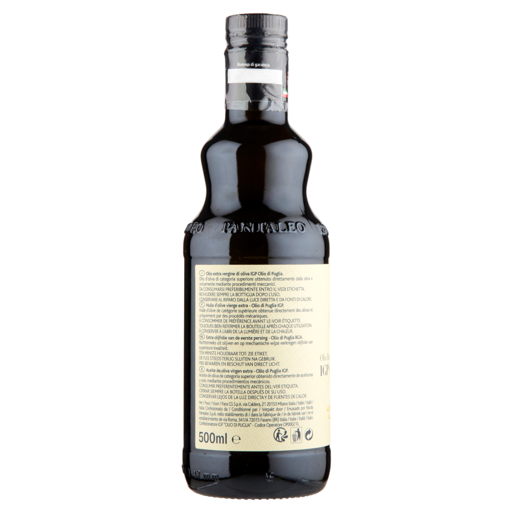 Terre d'Italia Olio Extra Vergine di Oliva IGP Olio di Puglia 500 ml