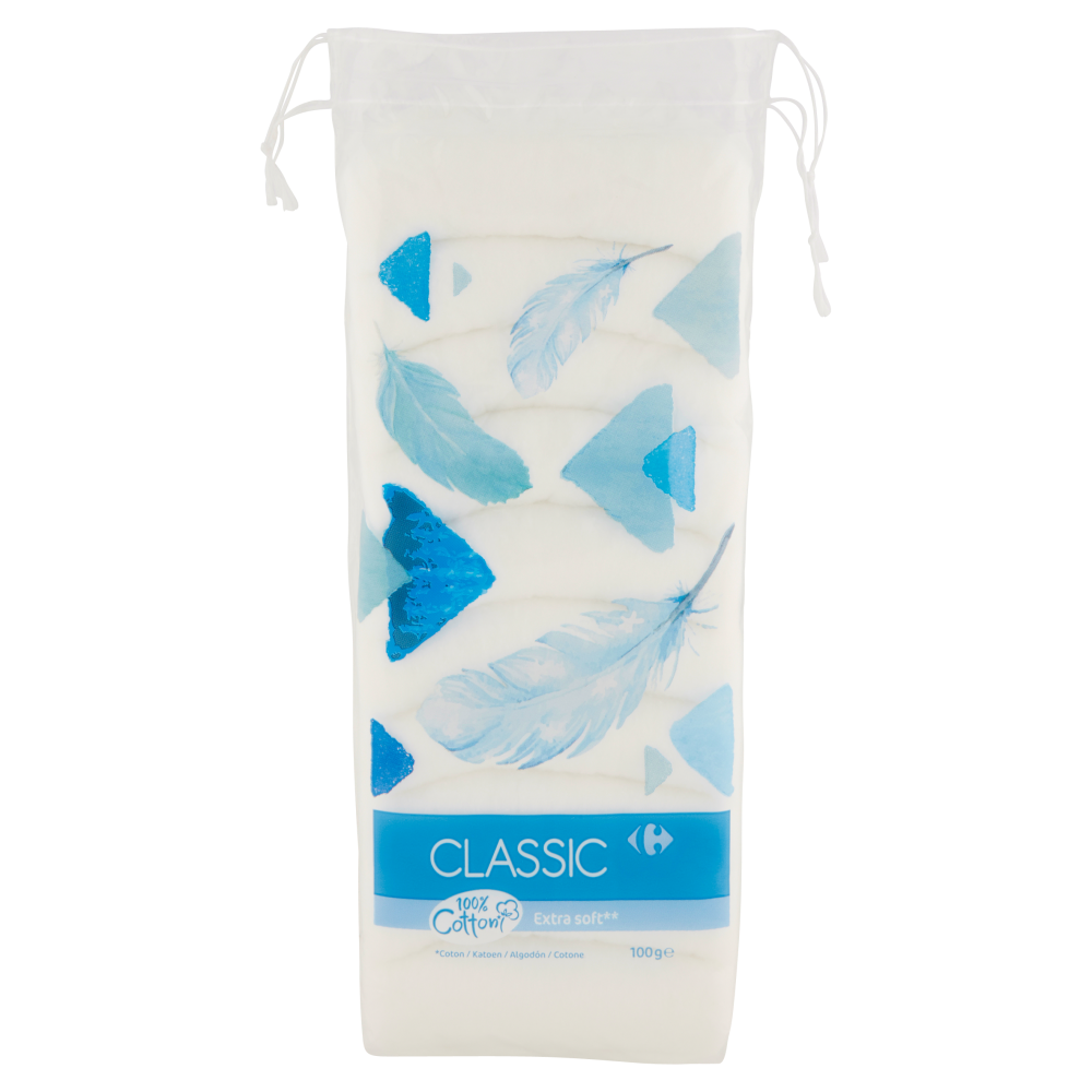 Carrefour Classic 100% Cotton* Extra Soft** 100 g