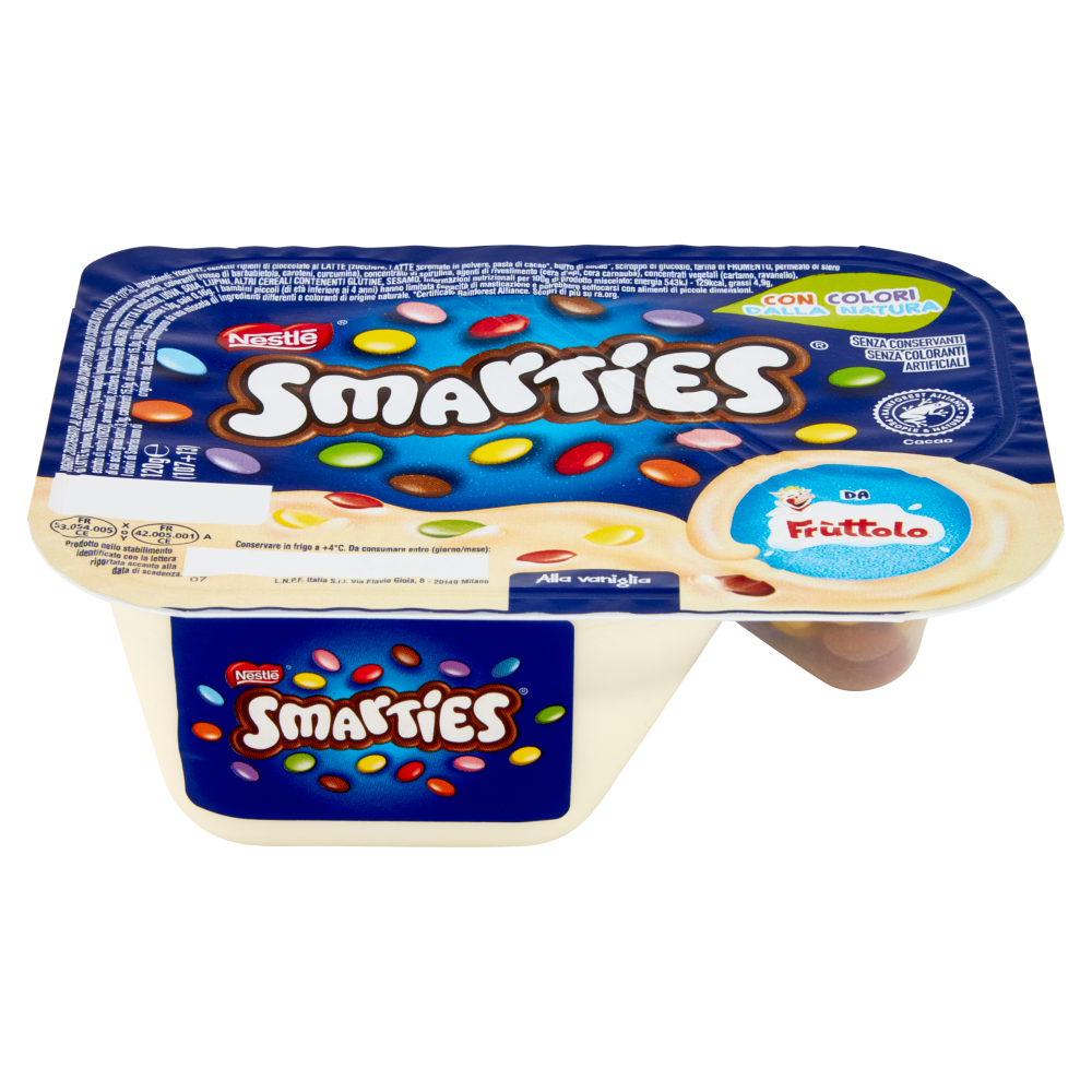 SMARTIES da Fruttolo alla vaniglia 120 g