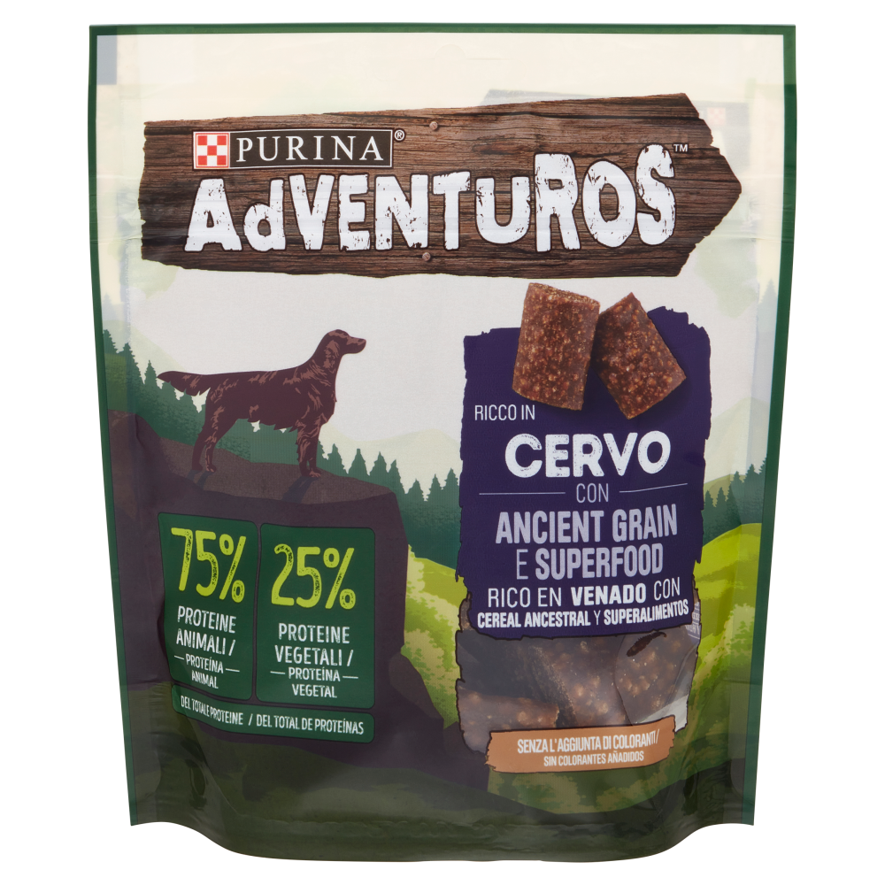 PURINA ADVENTUROS Cervo, Ancient Grain e Superfood 120 g