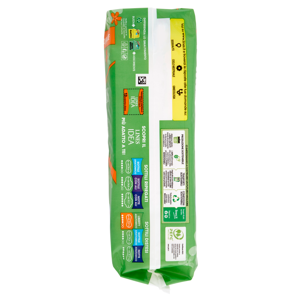 Lines Idea Liberty anatomico disteso 13 pz