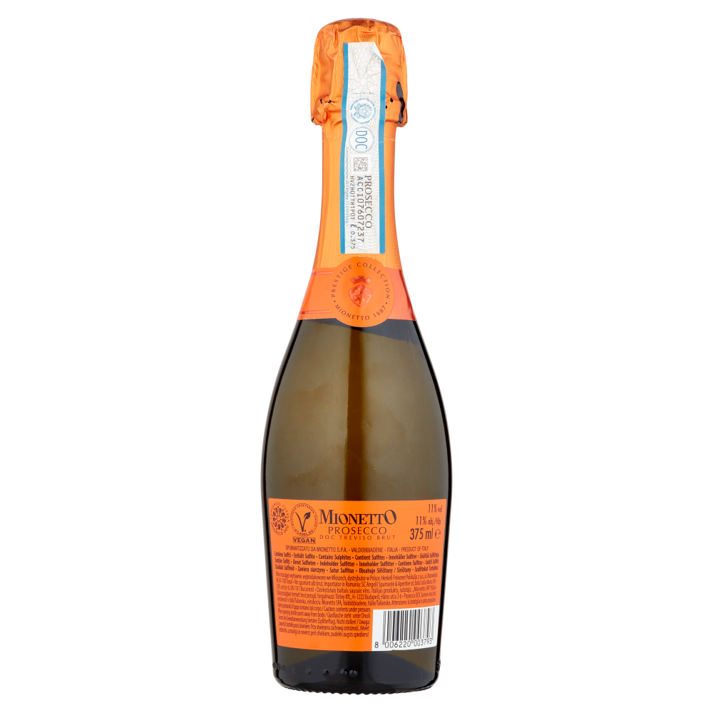 Mionetto Prestige Collection Prosecco DOC Treviso Brut 375 ml