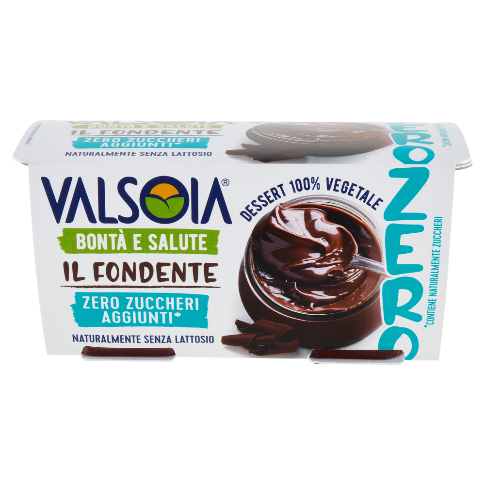 Valsoia Bont&agrave; e Salute il Fondente Zero Zuccheri Aggiunti* 2 x 115 g