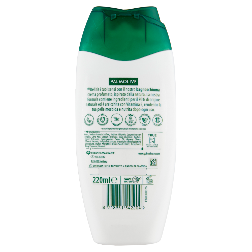 Palmolive bagnoschiuma Naturals Fiori di Mandorlo con idratante 220 ml