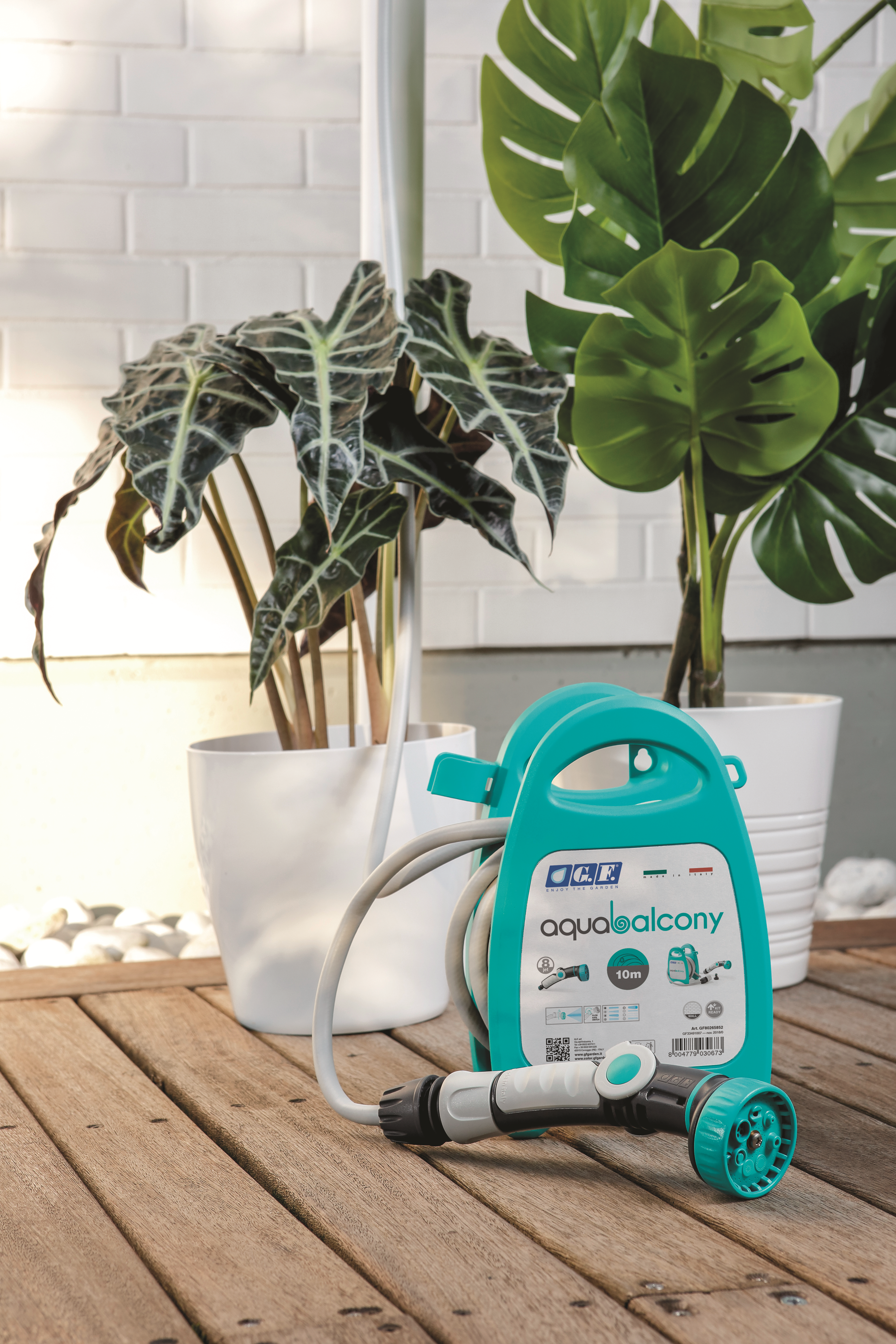 G.F. Aquabalcony Kit Sella Porta tubo 10 m