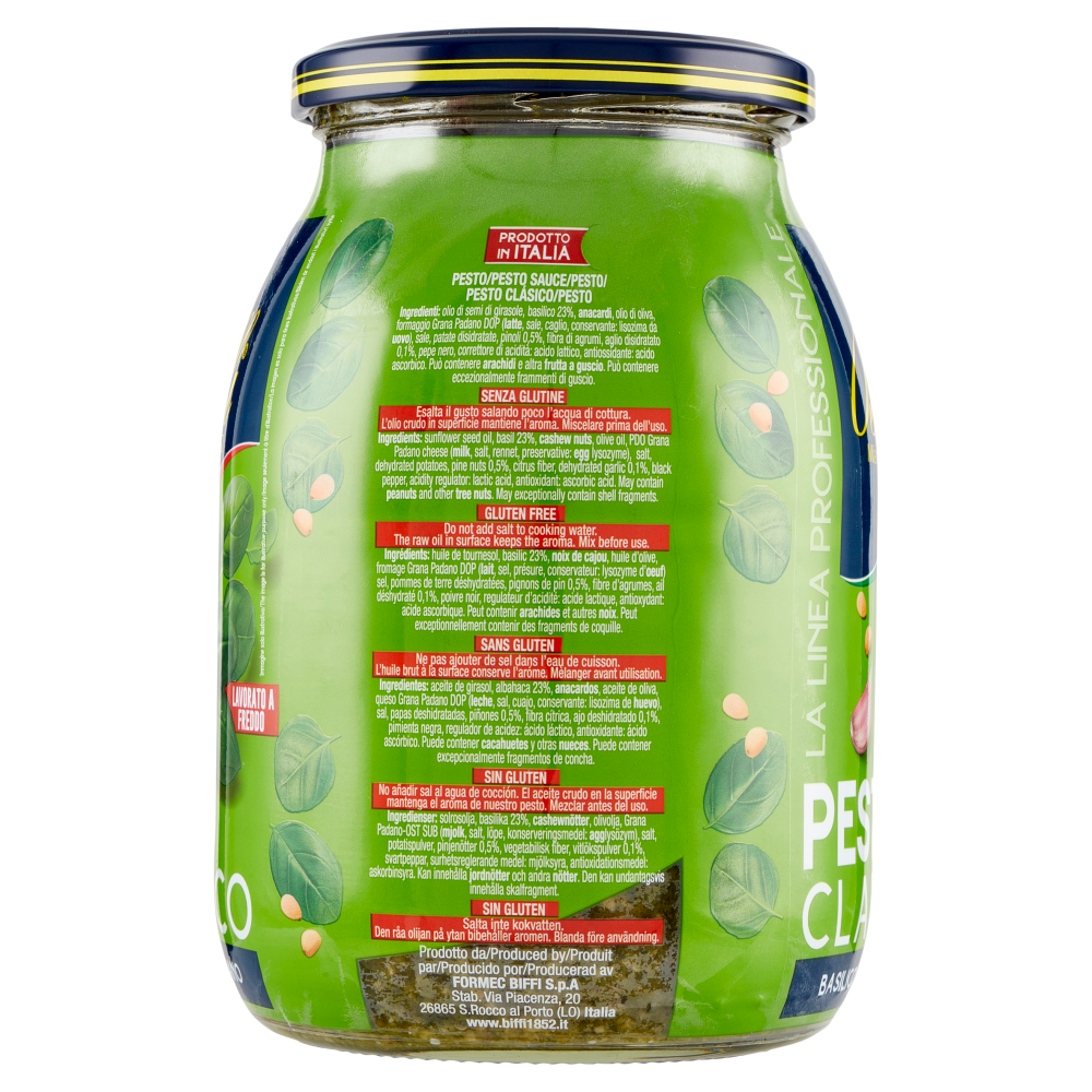 Biffi La Linea Professionale Pesto Classico 980 g